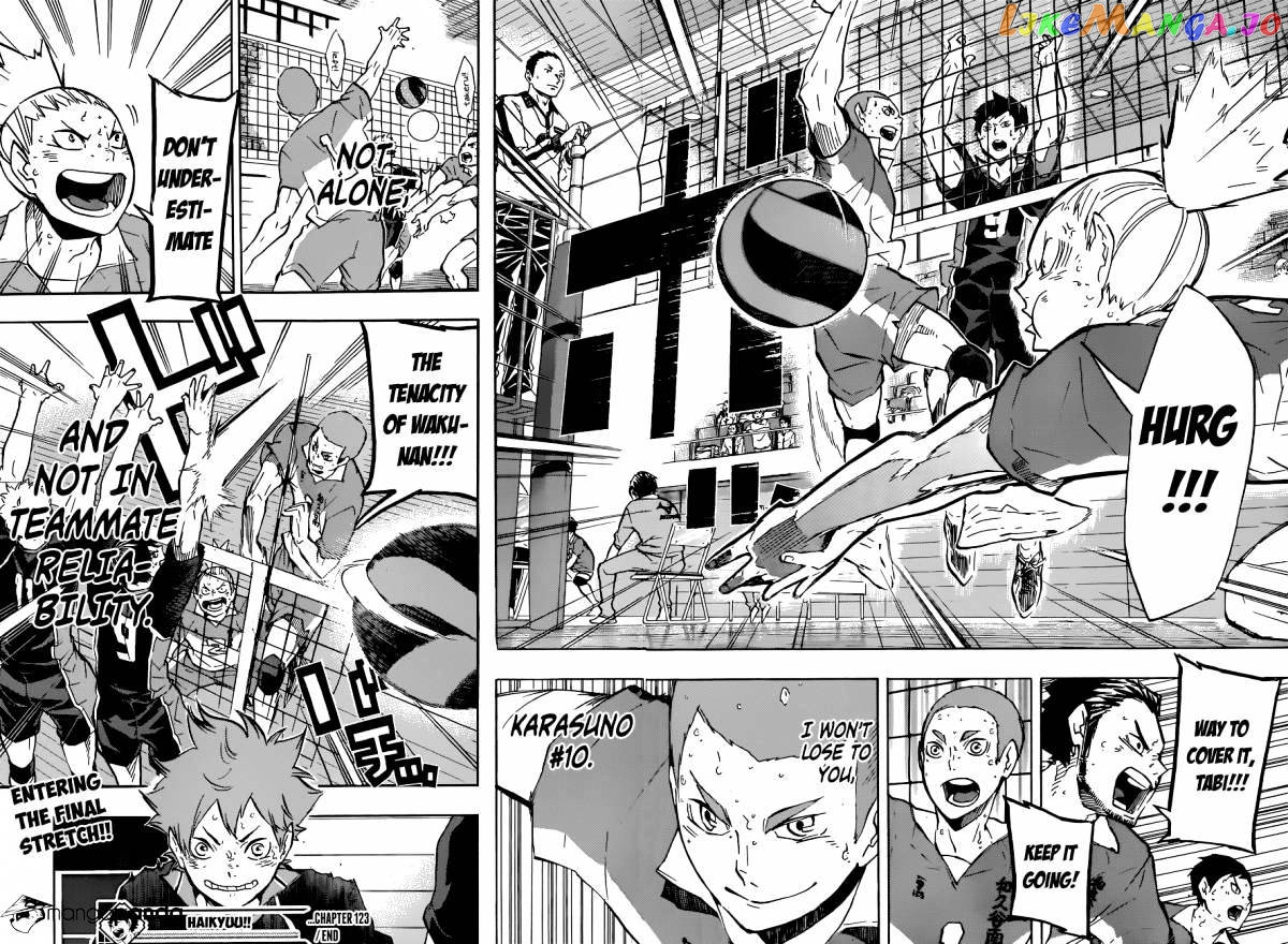Haikyuu!!, Chapter 123 image 20